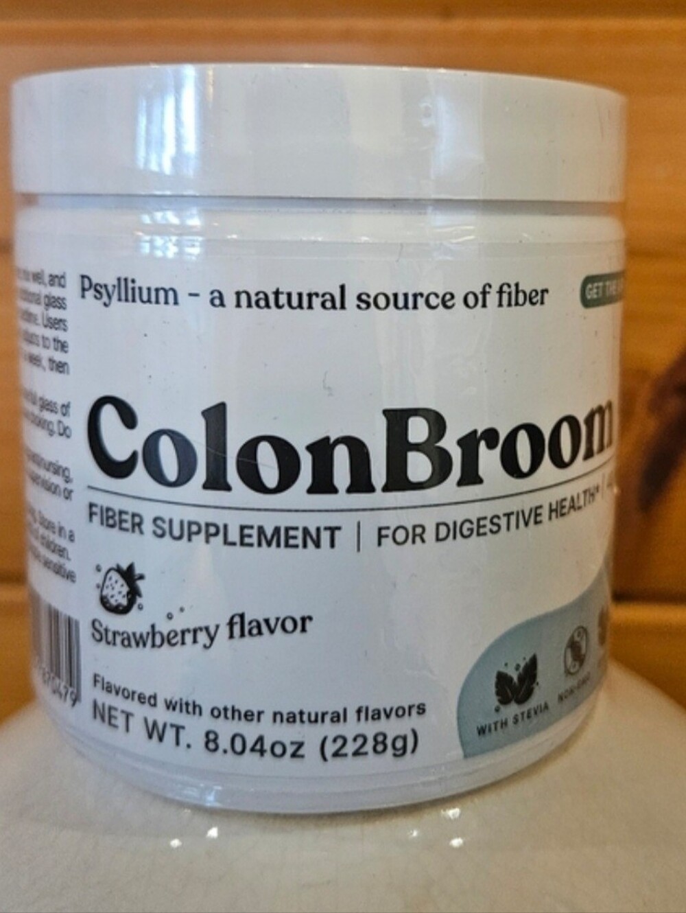 ColonBroom Strawberry Fiber Supplement